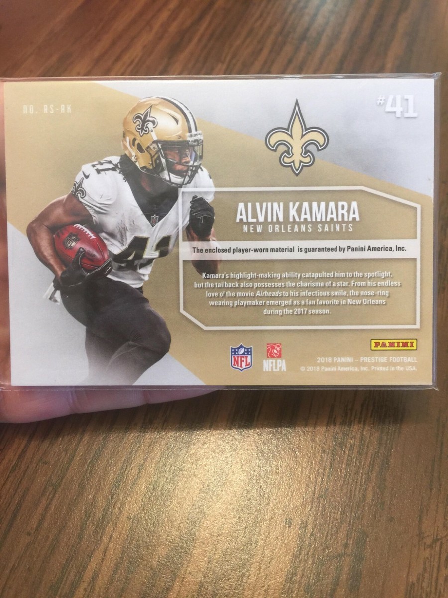 Nfl Player Kamara Nose Ring New Orleans Saints Jersey Alvin Kamara