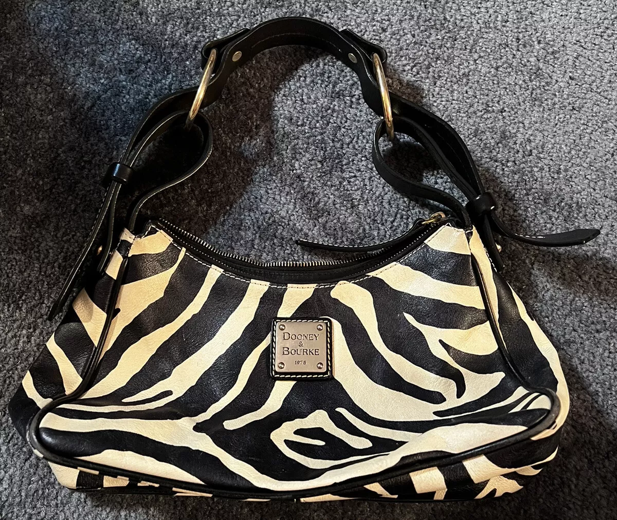 Dooney and bourke zebra bag hot sale
