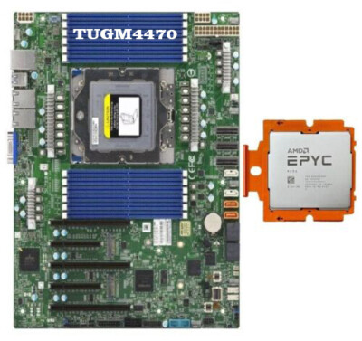 Supermicro H13SSL-N+AMD Genoa EPYC 9334 QS 2.7-3.9 GHz 32cores CPU combination