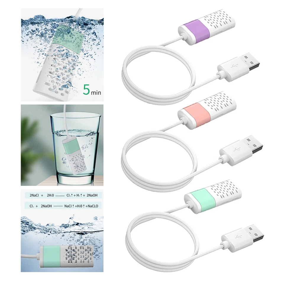 Mini USB Hypochlorous Water Disinfection Sterilizing Making Tool Machine