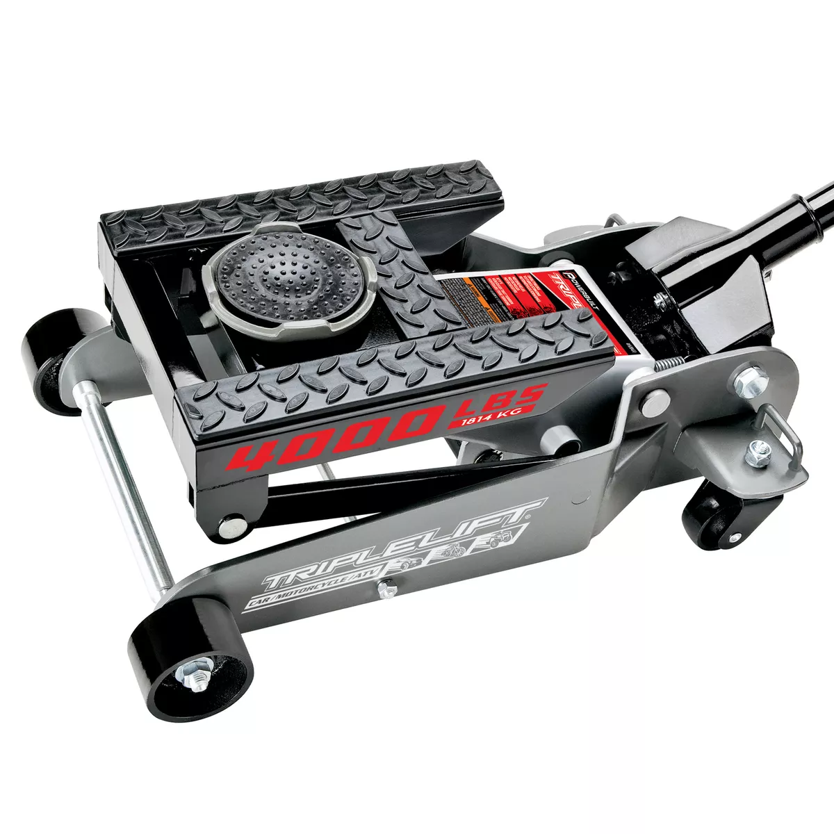 Powerbuilt 2 Ton Triple Lift Garage Jack 620422E