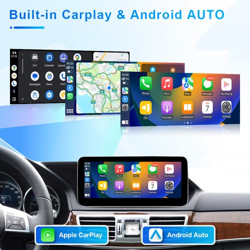 10.25'' Car Linux Screen Wireless Carplay For Benz E W212 2010-2016 NTG4/4.5/5 - Picture 4 of 12