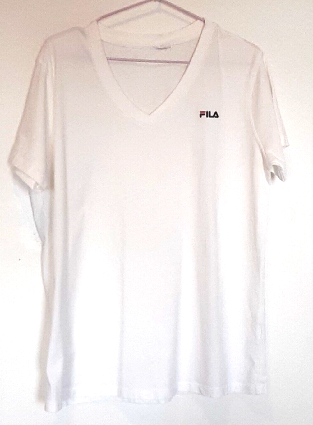 T shirt uomo Fila bianca