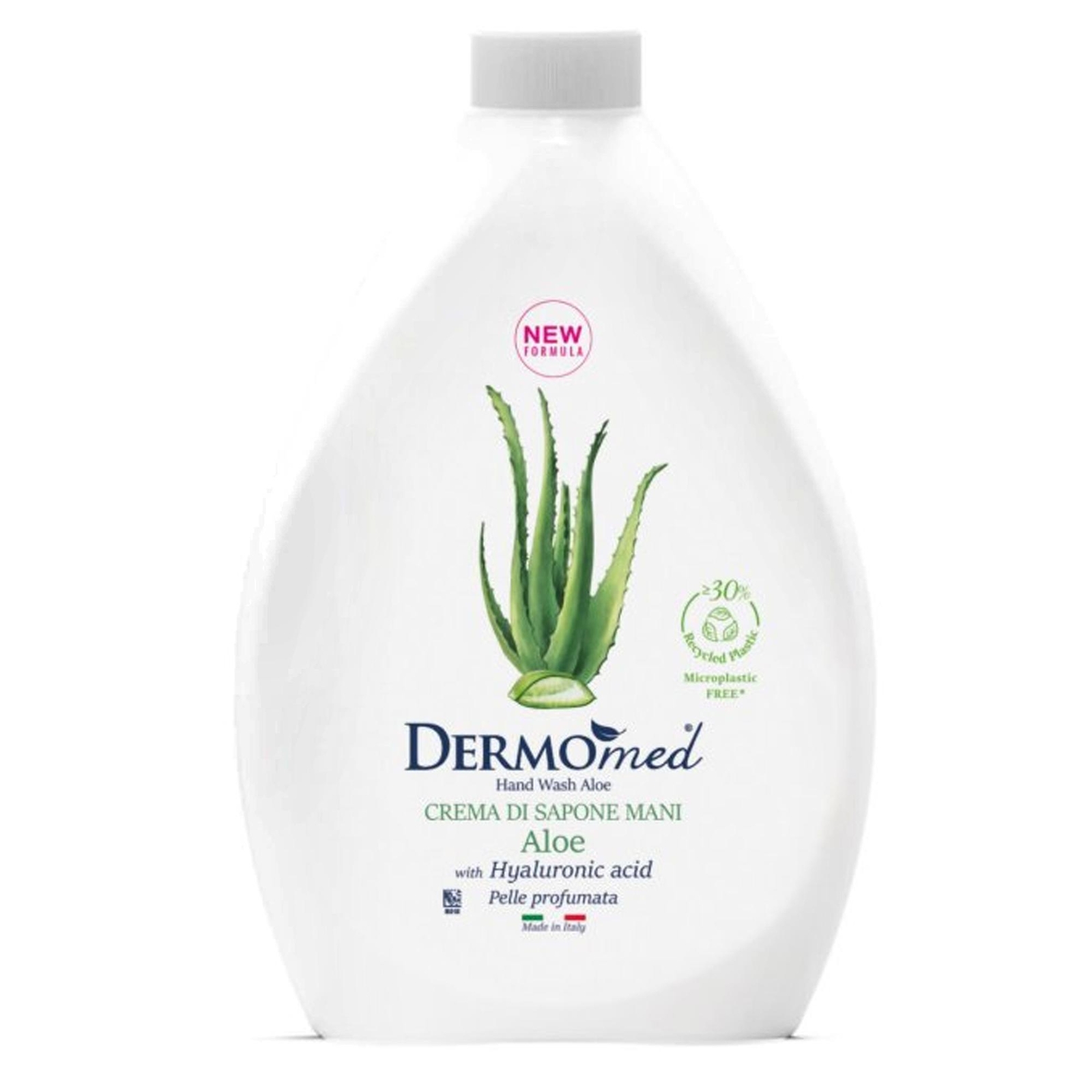 DERMOMED CREMA DI SAPONE LIQUIDO FRAGRANZA ALOE VERA RICARICA DA 1000ML