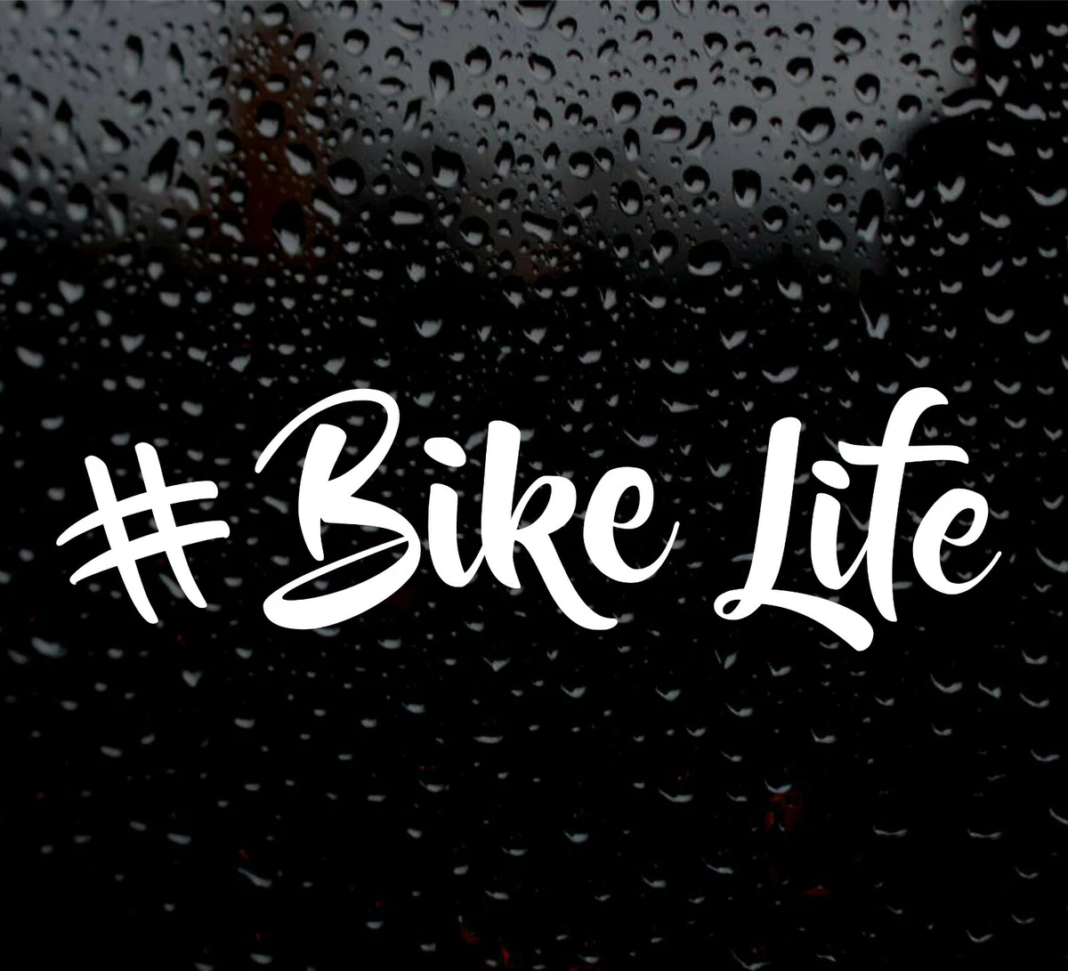 bikelife Bike Life Funny Car Van Bumper Window Sticker MTB