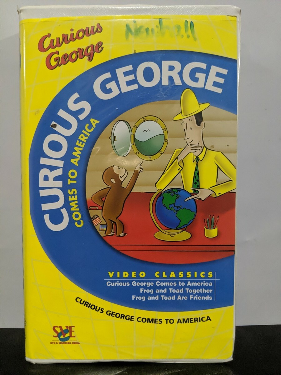 Curious George Comes to America VHS 2004 | eBay