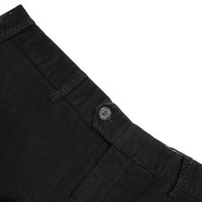 Hiltl NWT Chinos / Casual Pants Size 36 US Dustin In Textured Black Cotton Blend