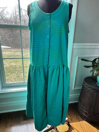 Vintage 1980s Sundress ~ Jennifer Moore ~ Size Medium
