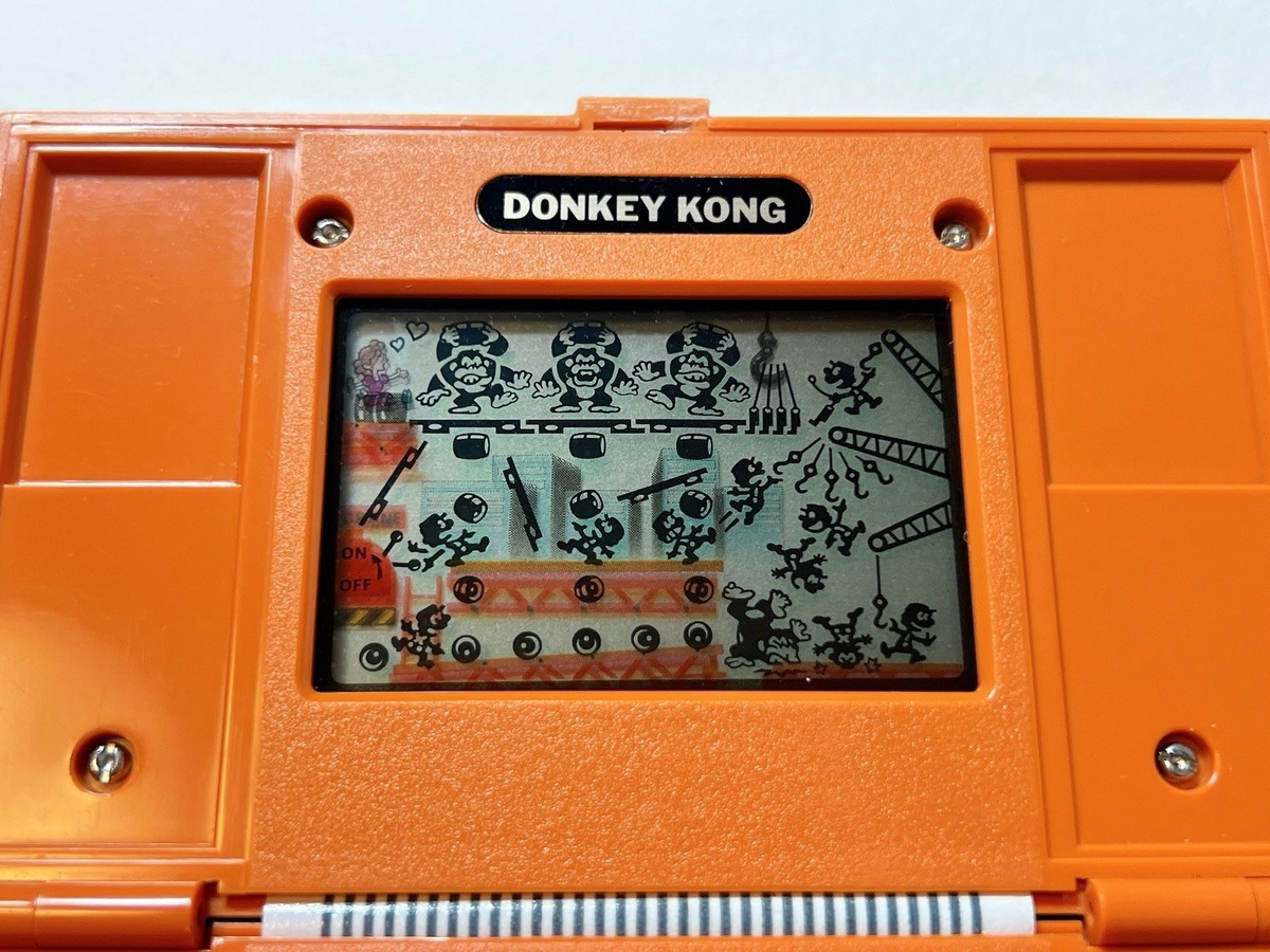 Nintendo Game & Watch Donkey Kong 1982 Multi Screen Retro console
