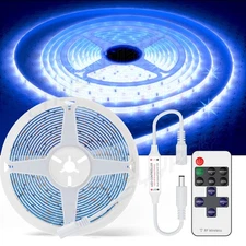 Tira De Luces 5M/16FT LED Azul Color Tiras Led Para Decoracion Habitacion Cuarto