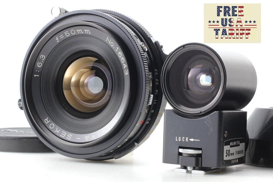 Mamiya f/6.3 Camera Lenses 50mm Focal for sale - eBay