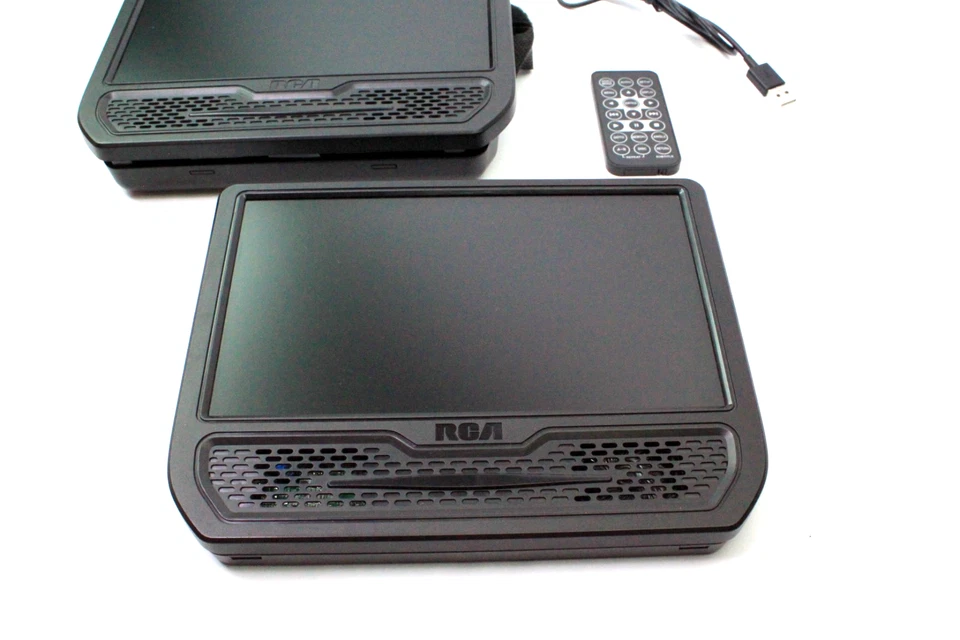 RCA 9” Double Play Mobile DVD System DRC79981E Dual Screen Mobile DVD System - Image 2 of 4