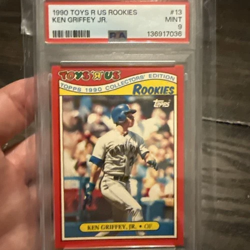 1990 Topps Toys R Us Rookies - Ken Griffey Jr #13 PSA 9
