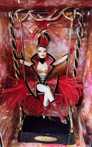 Muñeca Barbie Bob Mackie Circus 2010 en caja original modelo R4542 etiqueta dorada Mattel - Imagen 3 de 7