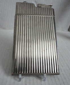 c 1950 EVANS SILVER LARGE CASE/ LIGHTER.RARE
