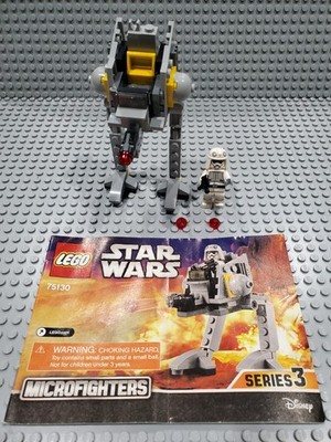 Retired 2016 Star Wars Lego 75130 AT-DP (100%Complete) Has Manual And Minifigure