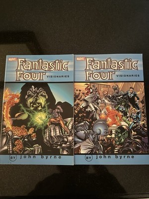 Fantastic Four Visionaries John Byrne Volumes 2-5 TPB Lot  