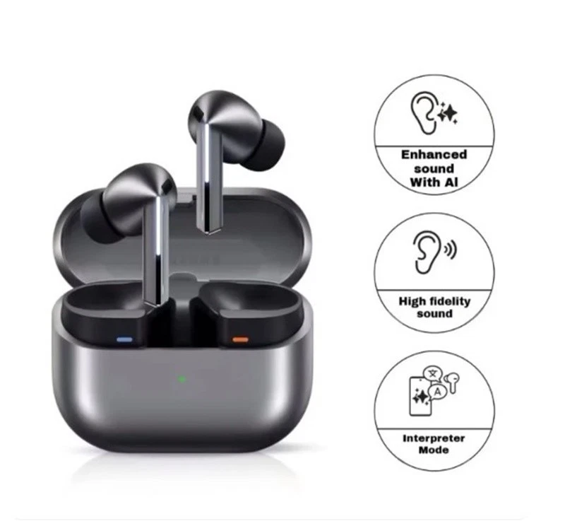 Auriculares Bluetooth Samsung Galaxy Buds 3Pro 100 % auténticos control de ruido adaptable