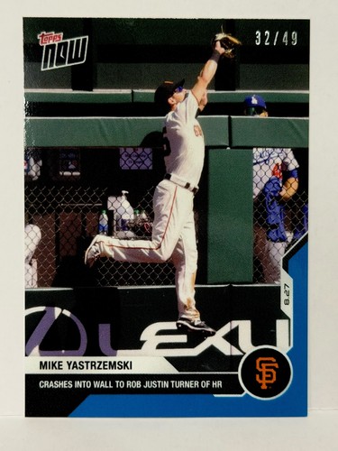 2020 Topps Now 165 MIKE YASTREZMSKI