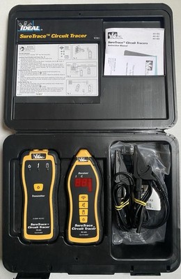 Ideal 61-955 Sure Trace Open/Close Circuit Tracer Scanner Tester Locator Tool ID