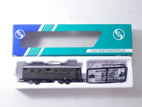 »SACHSENMODELLE 14214.1 H0 DC · NEBENBAHNWAGEN DER DRG · OVP« | Condition: Gebraucht