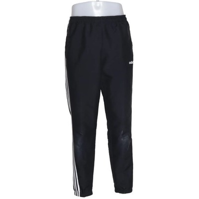Adidas, Sporthose, Größe: M, Schwarz/Weiß, Recyceltes Polyester #EgE