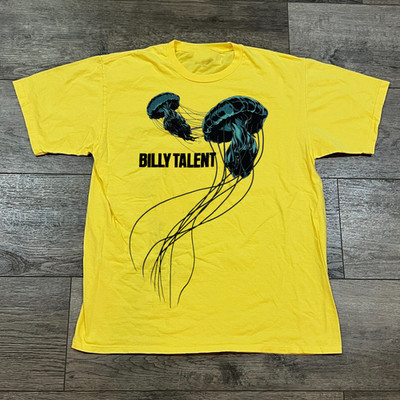 Collection Billy Talent Band Gift For Fan Yellow T-shirt Full Size S-5XL QA1865