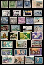 VENEZUELA Stamps, vintage  Worldwide Lot Collection
