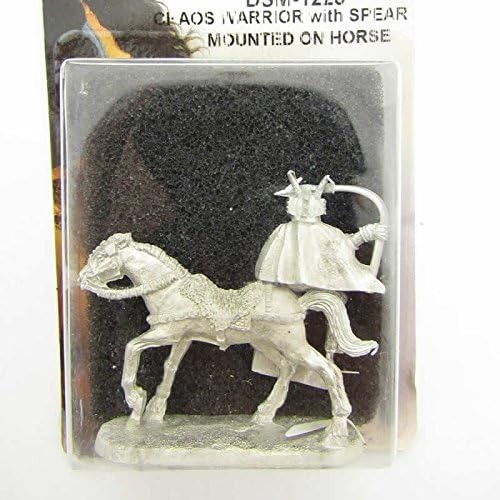 Dark Sword Miniatures Chaos Warrior with Spear Mounted 3290₽