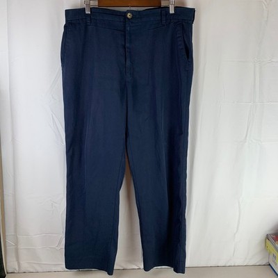 Bulwark Work Pants Mens 38 Navy Blue FR Flame Resistant Nomex Utility