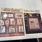 VTG Lot Of 25 Cross Stitch Patterns Cottage Folk Art Elizabeth’s Design Various — photo 3