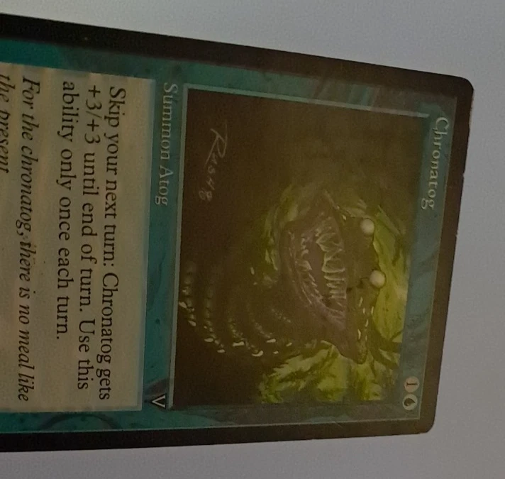 Chronatog HP MTG Magic the Gathering Visions Reserved List - Image 3 of 4
