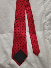 stefano ricci tie Red Silk Polka Dot Italy Luxury Designer