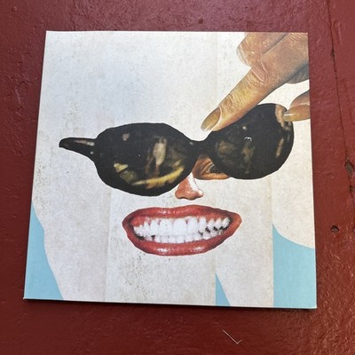 Black Moth Super Rainbow - Panic Blooms Vinyl Gold Colored 45 RPM - RACU32 EX/EX