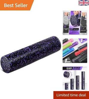 Luxus lila gesprenkelte EPP-Schaumrolle, extra fest, 60 cm - Verbessern Sie Ihre Routine