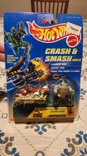 Mattel Hot Wheels Crash & Smash Street Sharks Streex 1995 de colección sin usar, en caja