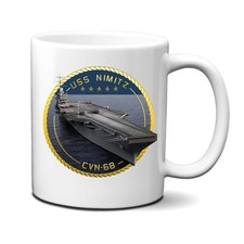 USS Nimitz CVN-68 Aircraft Carrier 11 oz Mug
