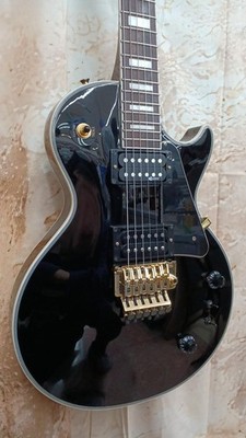 BURNY RLC-85S Sustainer Black LP Custom 1990s MIJ FTR-11 Tremolo
