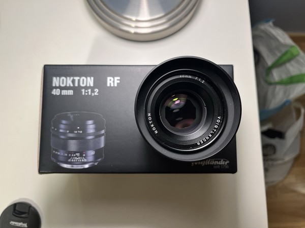 Voigtländer 40mm Nokton 1.2 For Canon RF