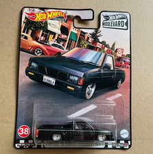 Hot Wheels Premium Boulevard 38 Custom 93 Nissan Hardbody D21 Black