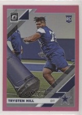 2019 Panini Donruss Optic Rookies Pink Prizm Trysten Hill #127 03l8