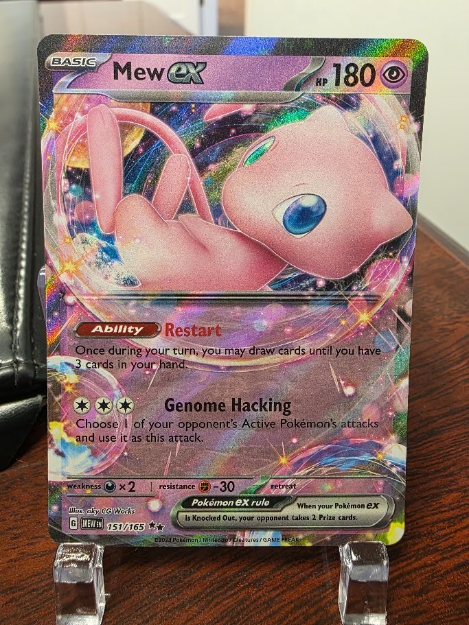 Mew ex 151/165 Sv: Scarlet & Violet 151 Holo English Pokemon TCG
