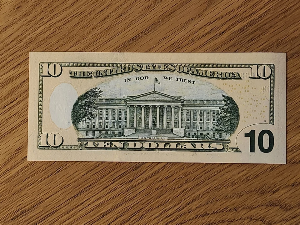 2009 $10 "STAR NOTE" UNC/GEM CLEVLAND DISTRICT JD00052536* 1 OF 3 CONS SER NUM - Image 2 of 4