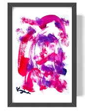 Guajardo Art Color Tap 9X6 Paper Unique Abstract Expressionism