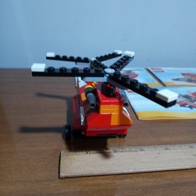 LEGO CREATOR: Red Rotors Helicopter Airplane Motor Boat 3 In 1 (31003)