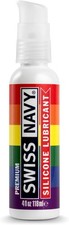 Swiss Navy PRIDE Silicone Personal Lubricant 4oz Unscented Latex Safe
