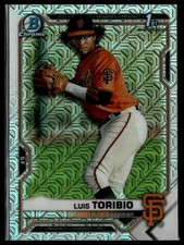 2021 Bowman Chrome #BCP-228 Luis Toribio Prospects Mojo Refractor