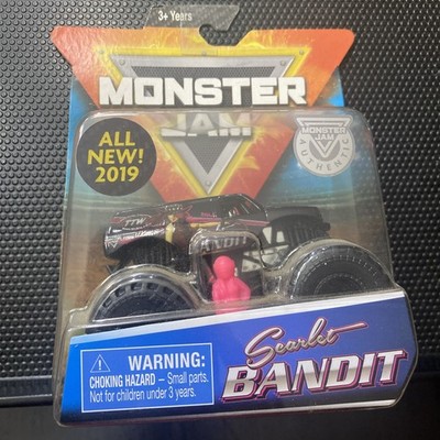 RARE! Monster Jam 2019 Scarlet Bandit. Spin Master. Danger Divas. w/figure