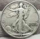 1942 S Walking Liberty Half Dollar - 90% Silver - Great For Albums- WL-42s4