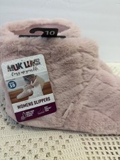 Muk Luks Women's Pink Slipper sz 10